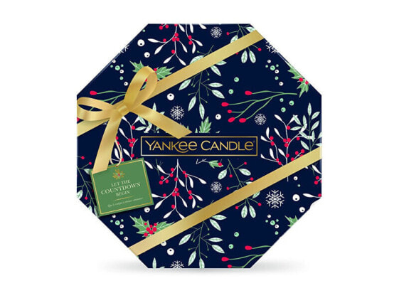 Набор ароматических свечей Yankee Candle Адвент-календарь с подставкой 24 x 9.8 г