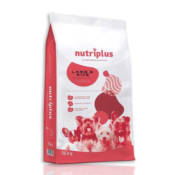 NUTRI+ Adult Lamb Dog Food 15kg