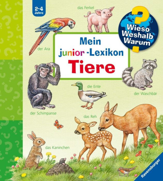 Детская книга Ravensburger WWW Моя первая энциклопедия: Животные