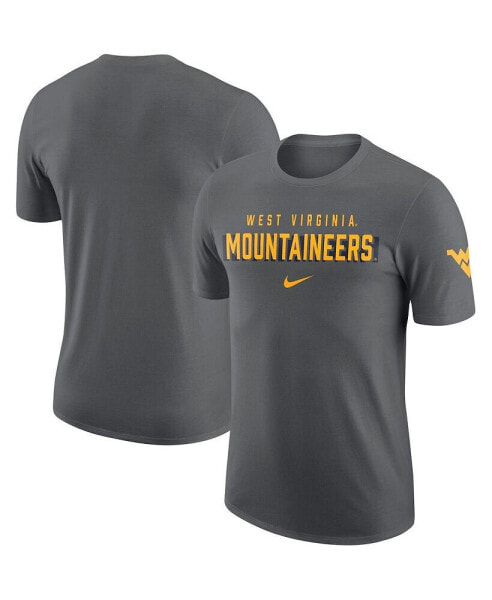 Men's Gray West Virginia Mountaineers Campus Gametime T-shirt