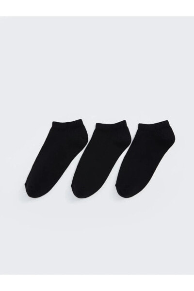 LCW DREAM Kadın Düz Patik Çorap 3'lü Paket Paket
