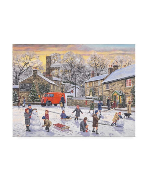 Trevor Mitchell Christmas Holidays Canvas Art - 15.5" x 21"