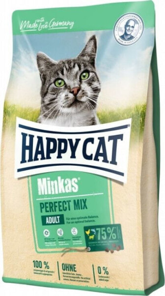 Happy Cat Minkas Perfect Mix drób, ryba i jagnięcina 4 kg