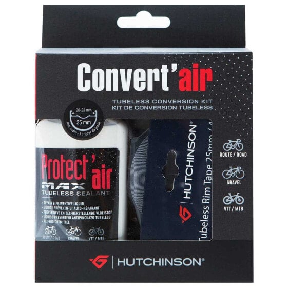 Hutchinson Tubeless 25 mm Conversion Kit