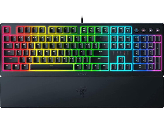Razer Ornata V3 Gaming Keyboard: Low-Profile Keys - Mecha-Membrane Switches - UV