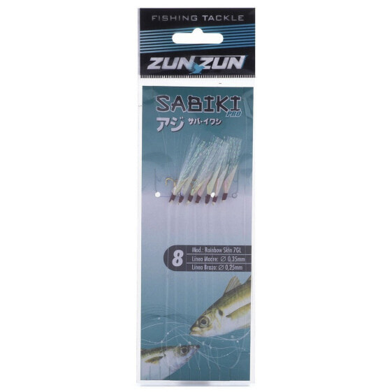 ZUNZUN Sabiki Rainbow Fish 7 Feather Rig 6