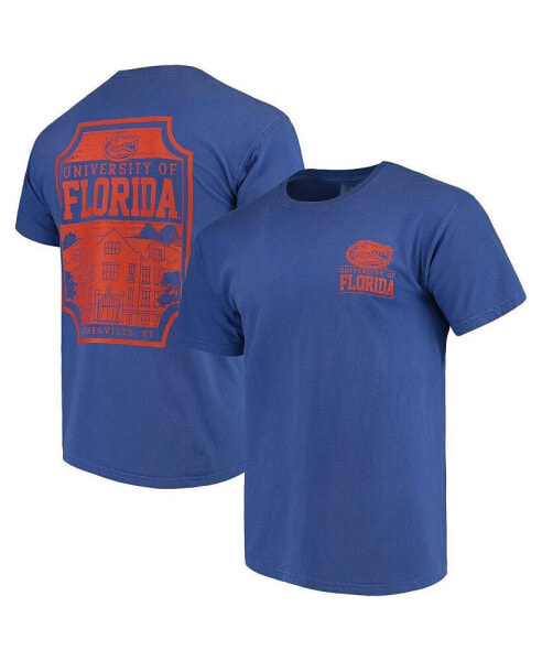 Men's Royal Florida Gators Comfort Colors Campus Icon T-shirt