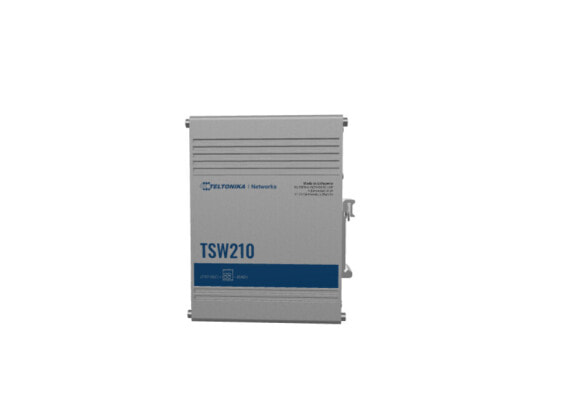 Teltonika TSW210 - Unmanaged - Gigabit Ethernet (10/100/1000) - Rack mounting - Wall mountable