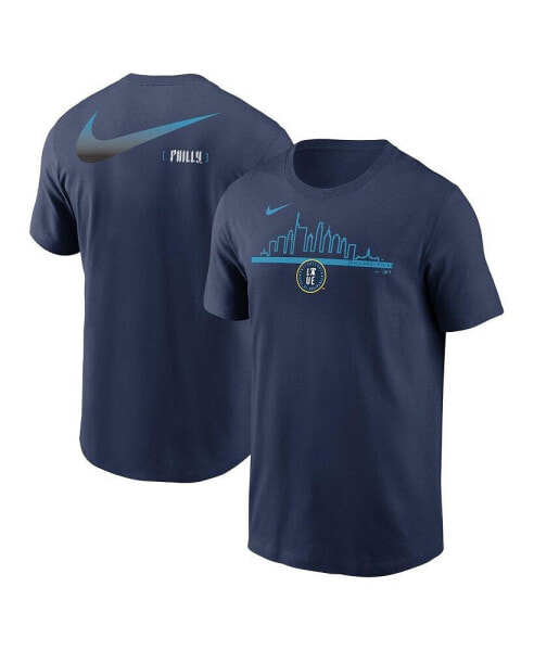 Men's Navy Philadelphia Phillies 2024 City Connect Speed T-Shirt