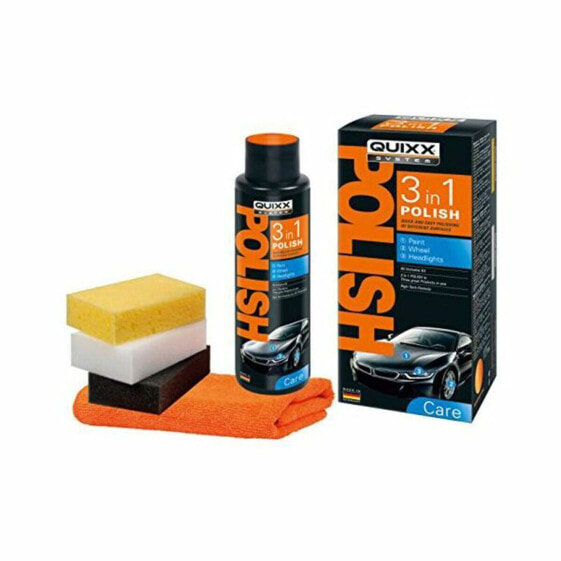 Воск для автомобиля Quixx QPOL1 3-в-1 Spray 400 мл