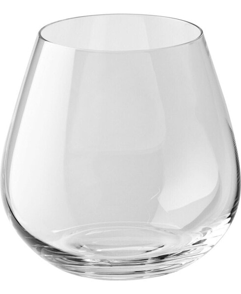 Predicat 6 Piece Whisky Glass/Stemless Red Set, 20.4 oz