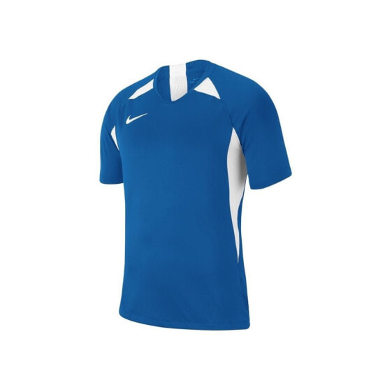 Мужская спортивная футболка синяя с логотипом Nike JR Legend