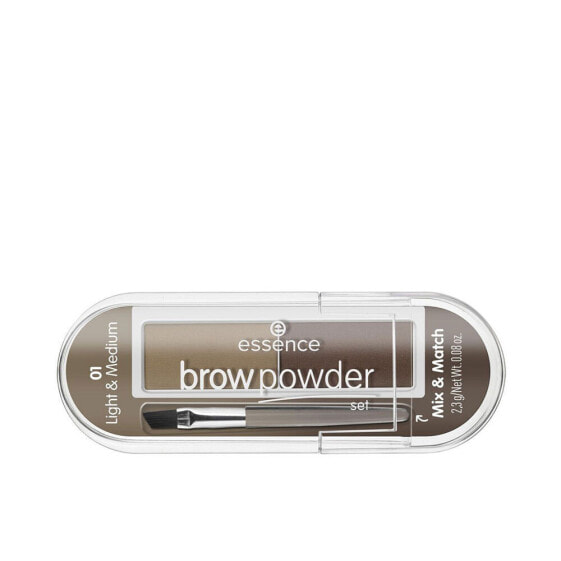 Тени для бровей Essence BROW POWDER #01-light & medium 2,3 г.