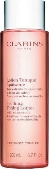 Clarins Lotion Soothing Успокаивающий тоник для чувствительной кожи и сухой кожи