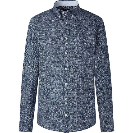 HACKETT School Of Fish Print long sleeve shirt