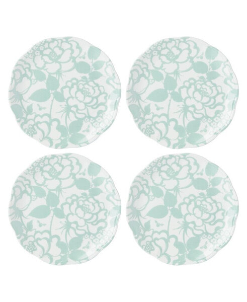 Butterfly Meadow Cottage Accent Plate Set, Set of 4