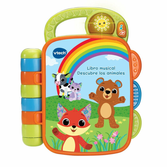 Моя первая музыкальная книга Vtech 18,8 x 5,5 x 21,6 cm Животные