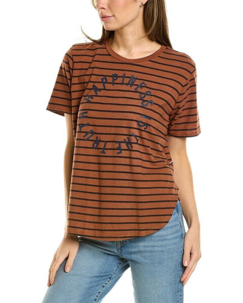 Sol Angeles Mini Stripe Happiness T-Shirt Women's