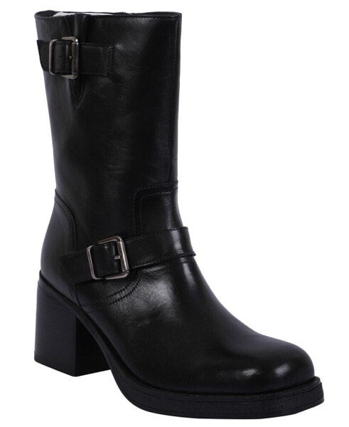 Women's Janice Block Heel Boots