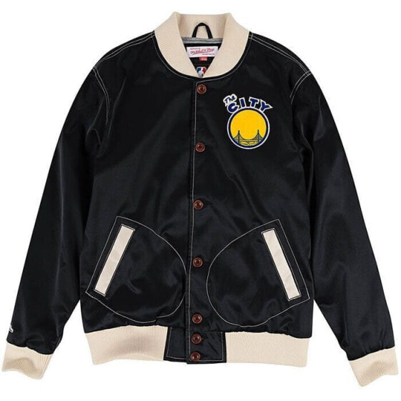 Mens Mitchell & Ness NBA Golden State Warriors Hometown Champs Jacket