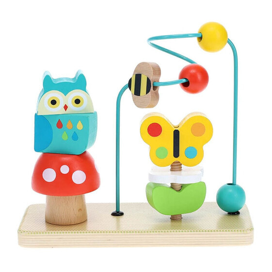 PETIT COLLAGE Busy Garden Wooden Activity Trio