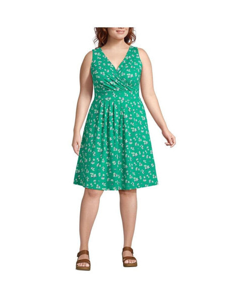 Women's Plus Size Women's Fit and Flare Dress