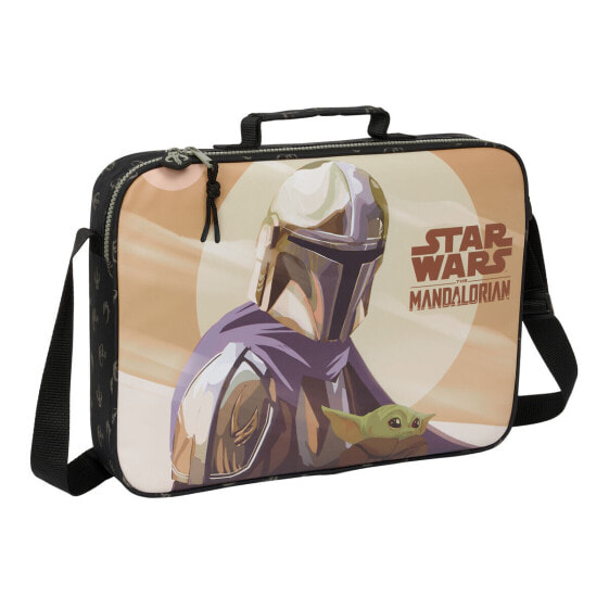 Школьный портфель The Mandalorian This is the way Коричневый Чёрный 38 x 28 x 6 cm