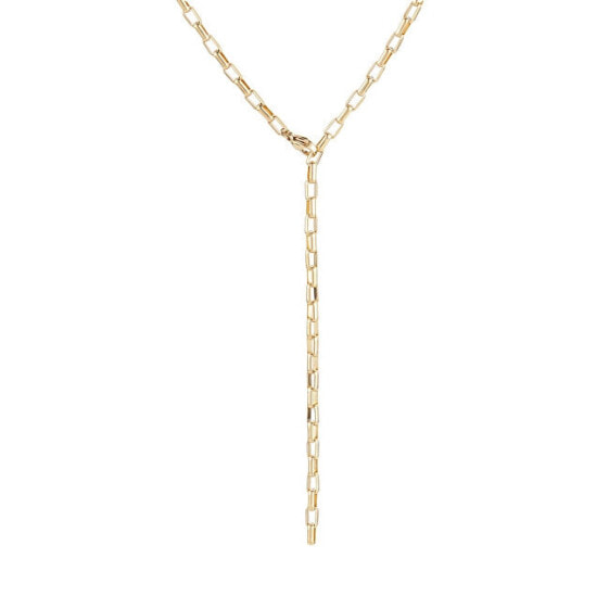 Modern gold plated necklace VEDN0143G