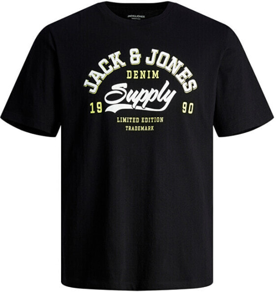 Футболка Jack & Jones JJELOGO Standard Fit Black