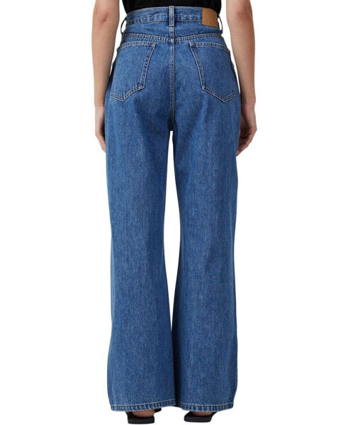 Women's Adjustable Wide Jeans