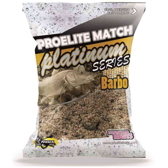 Прикормка натуральная PRO ELITE BAITS Platinum Series Barbel 1кг