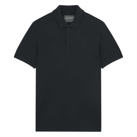 LYLE & SCOTT Tonal Eagle Tech short sleeve polo