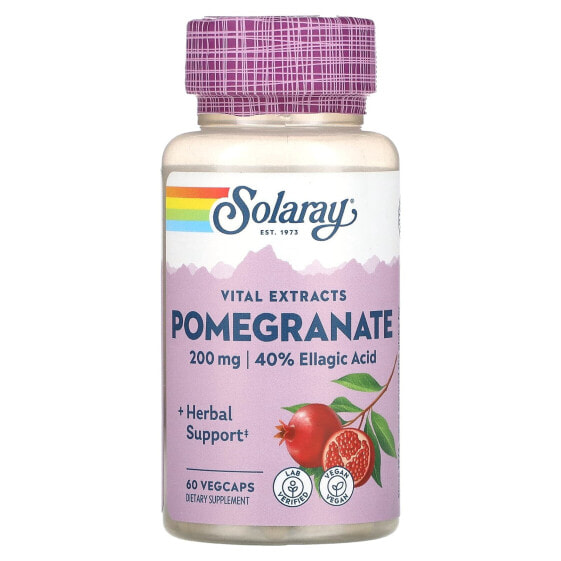 Vital Extracts, Pomegranate, 200 mg, 60 VegCaps