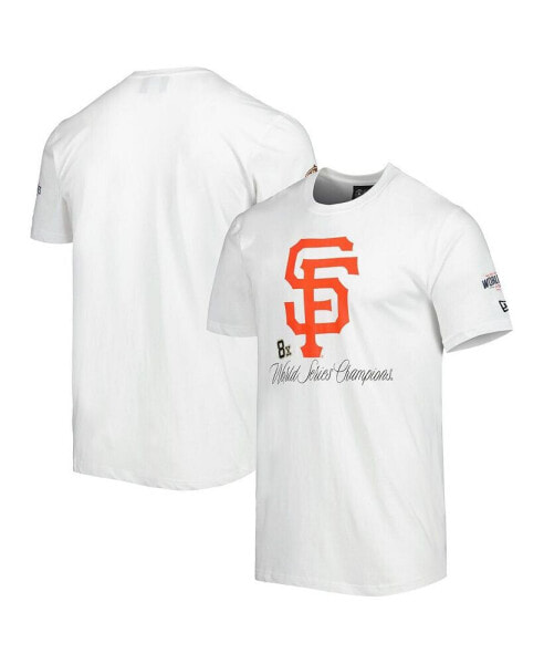 Men's White San Francisco Giants Historical Championship T-shirt