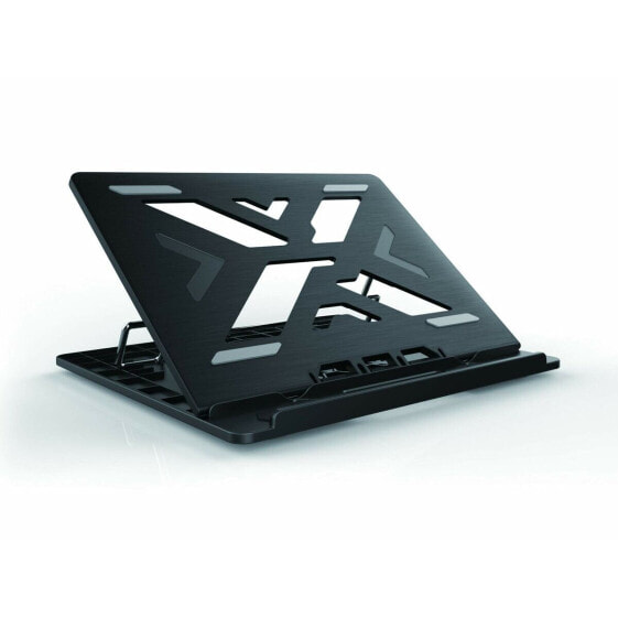 Подставка для ноутбука Conceptronic ERGO Laptop Cooling Stand Чёрный