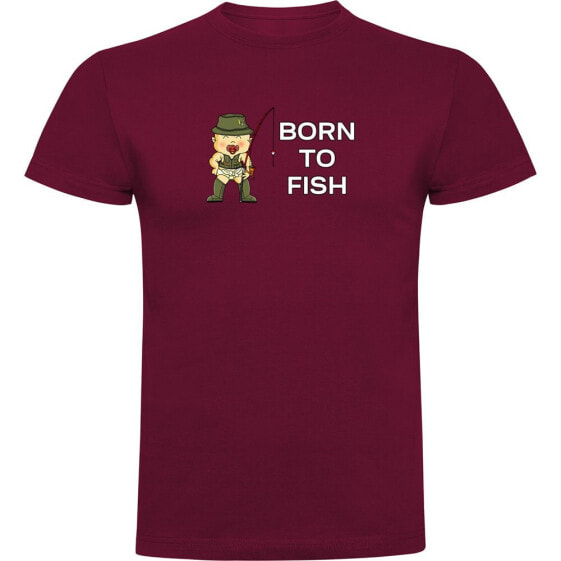 KRUSKIS Born To Fish short sleeve T-shirt