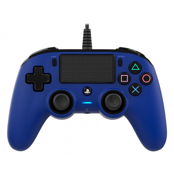 Пульт проводной NACON Dualshock 4 V2 для PlayStation 4 синий