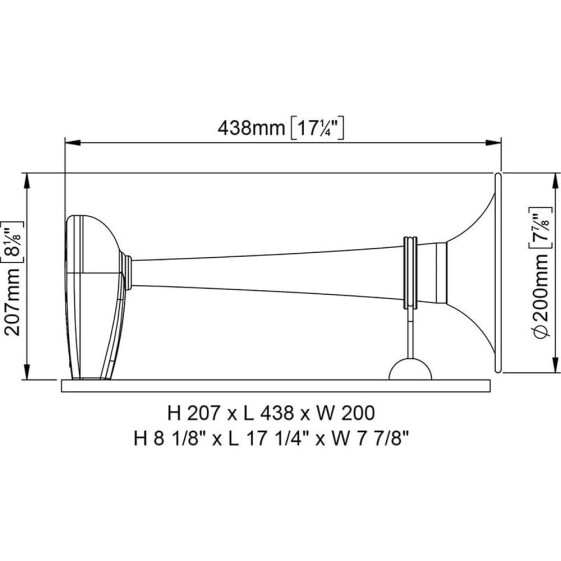 MARCO 24V Horn Compressor