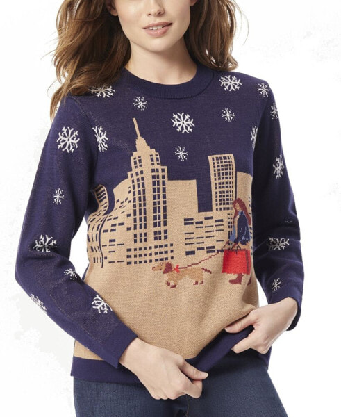 Women's City Girl Crewneck Sweater