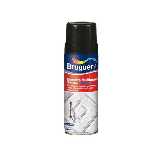 Synthetic enamel paint Bruguer 5197989 Spray Multi-use Black 400 ml