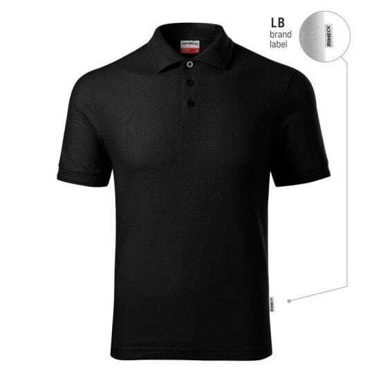 Malfini Reserve M MLI-R22LB polo shirt, black