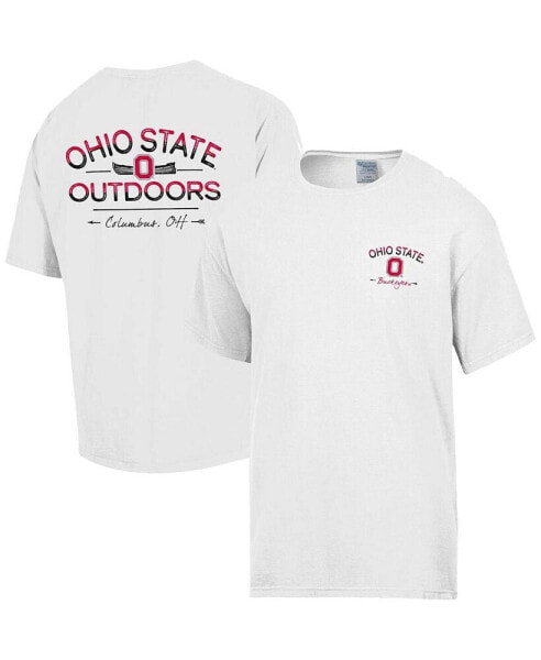 Men's White Ohio State Buckeyes Great Outdoors T-Shirt