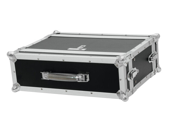 Roadinger 30107192 - Hard case - Aluminium - Black - Silver - Monochromatic - Black - 3U