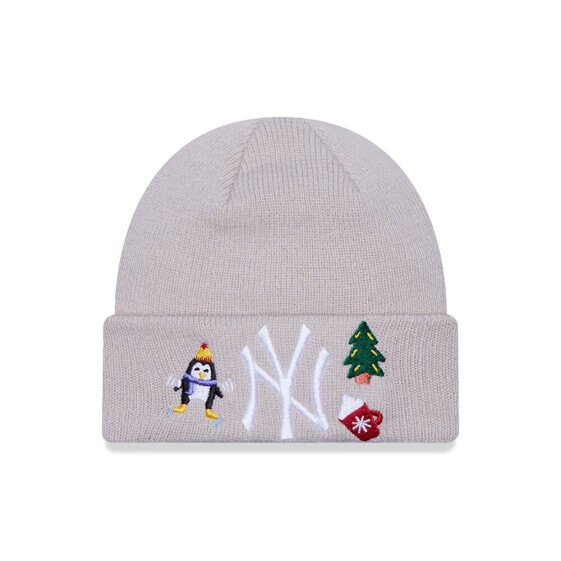 Шапка детская New Era Mlb Festive Cuff Knit