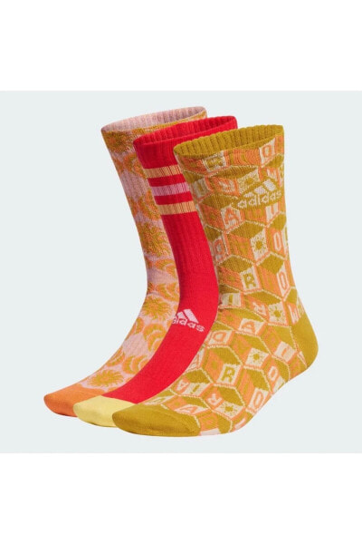 IS3342 Farm Rio Bilekli Renkli 3'lü Çorap
