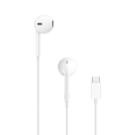 Наушники Apple EarPods MTJY3ZM/A USB-C белые