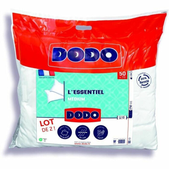 Комплект из 2 подушек DODO L'Essentiel Médium Белый 50 x 70 cm