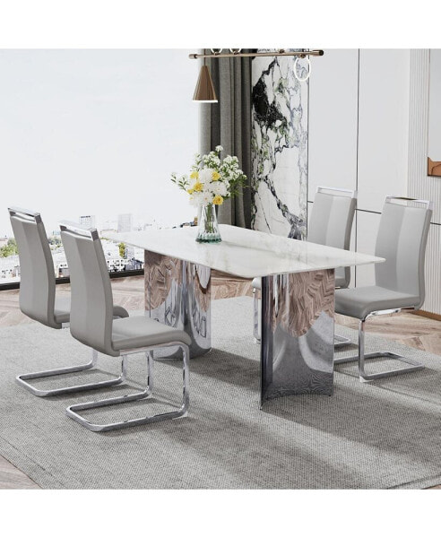 Versatile Contemporary Coffee & Presentation Table for Any Occasion