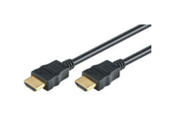 M-CAB 7200230 - 1.5 m - HDMI Type A (Standard) - HDMI Type A (Standard) - 4096 x 2160 pixels - Black