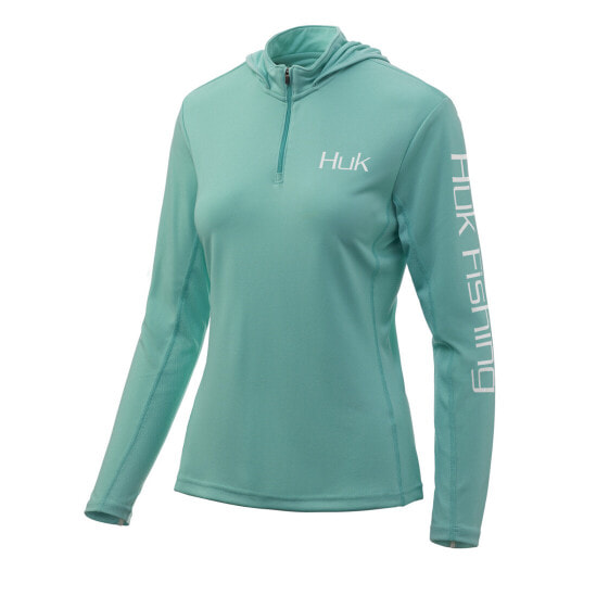 40% Off HUK Ladies Icon Hoodie Long Sleeve Shirt--Pick Color/Size-Free Shipping